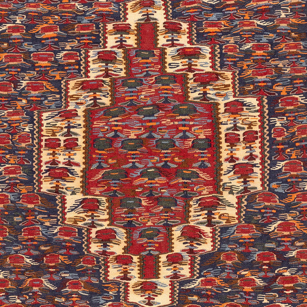 Senneh Kilim (3.8 x 4.1)ft