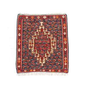Senneh Kilim (3.8 x 4.1)ft