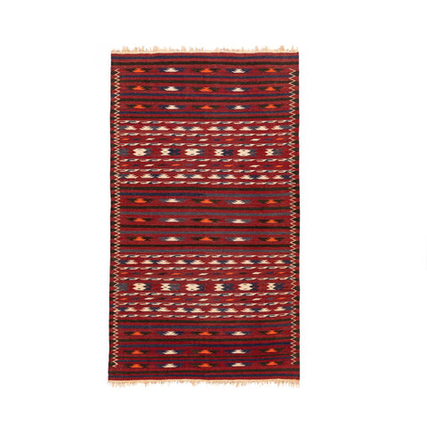 Turkmen Kilim (3.7 x 6.5)ft