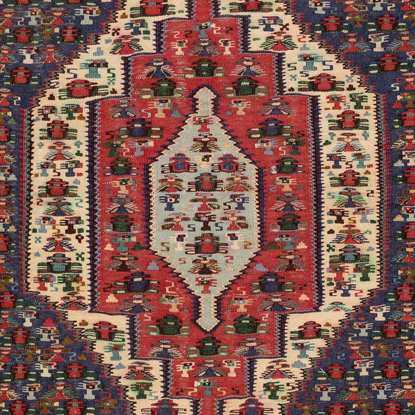 Senneh Kilim (4 x 5.1)ft