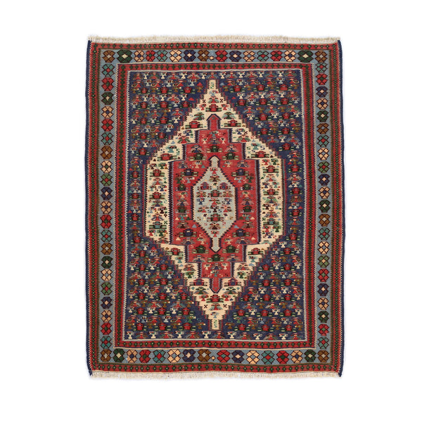 Senneh Kilim (4 x 5.1)ft