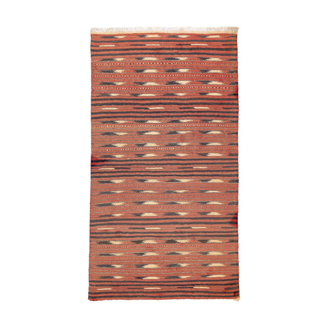 Turkmen Kilim (3.4 x 6.2)ft