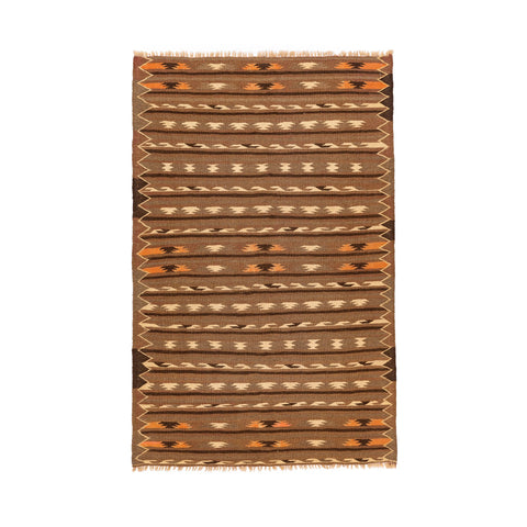 Turkmen Kilim (3.6 x 5.6)ft