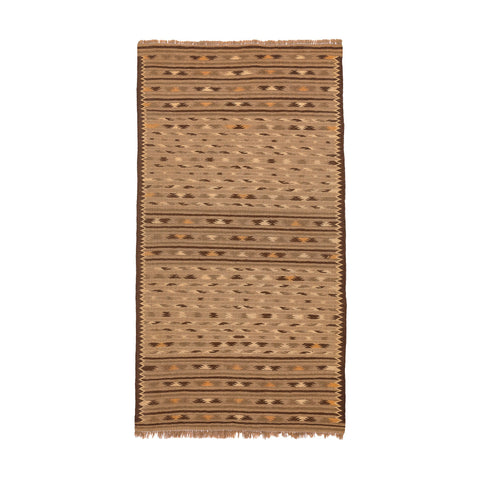 Turkmen Kilim (3.3 x 6.3)ft