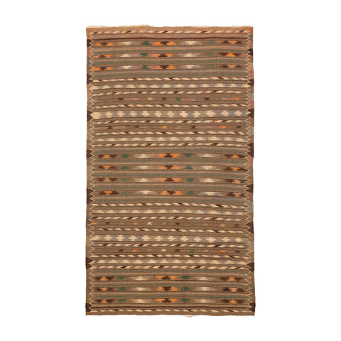 Turkmen Kilim (3.4 x 5.9)ft