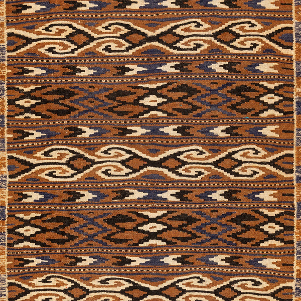 Turkmen Kilim (3.3 x 5.9)ft