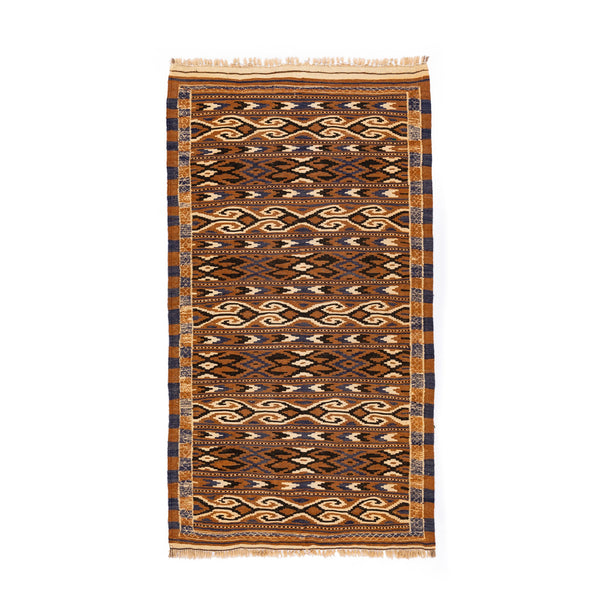 Turkmen Kilim (3.3 x 5.9)ft