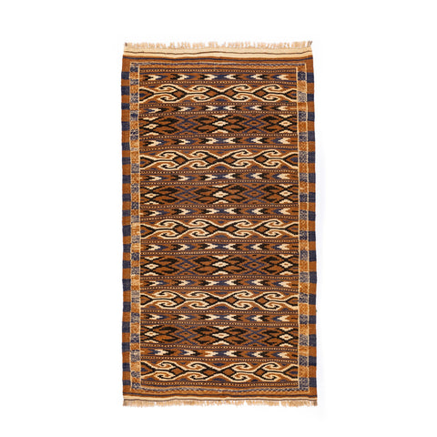 Turkmen Kilim (3.3 x 5.9)ft