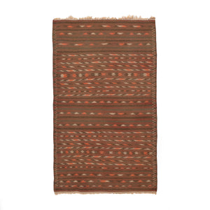 Turkmen Kilim (3.7 x 6.2)ft