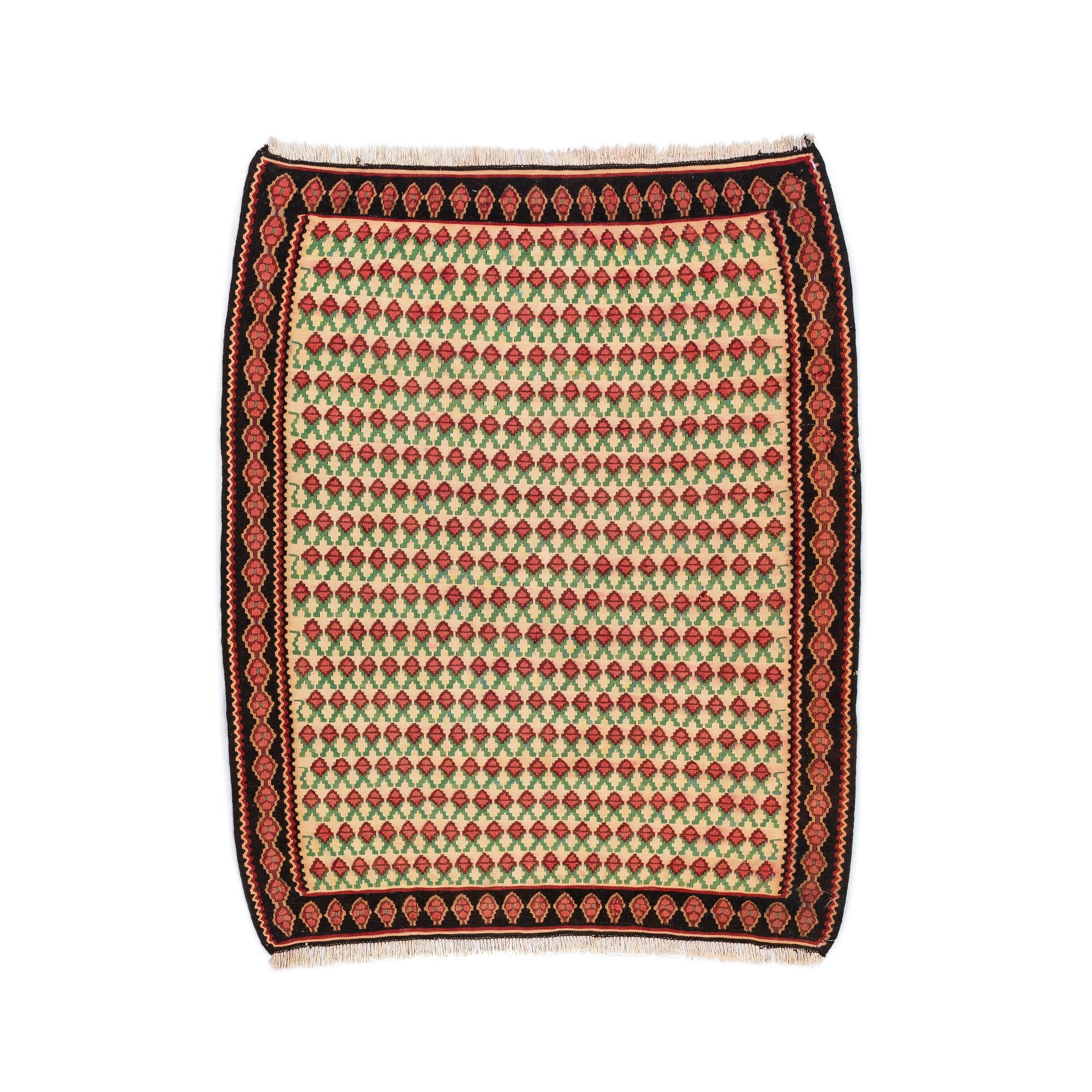 Senneh Kilim (3.9 x 4.8)ft