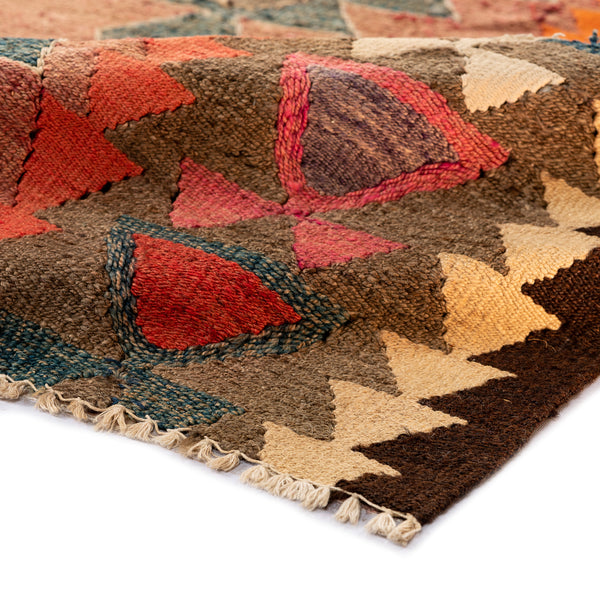 Ardebil Kilim (3.8 x 7.4)ft