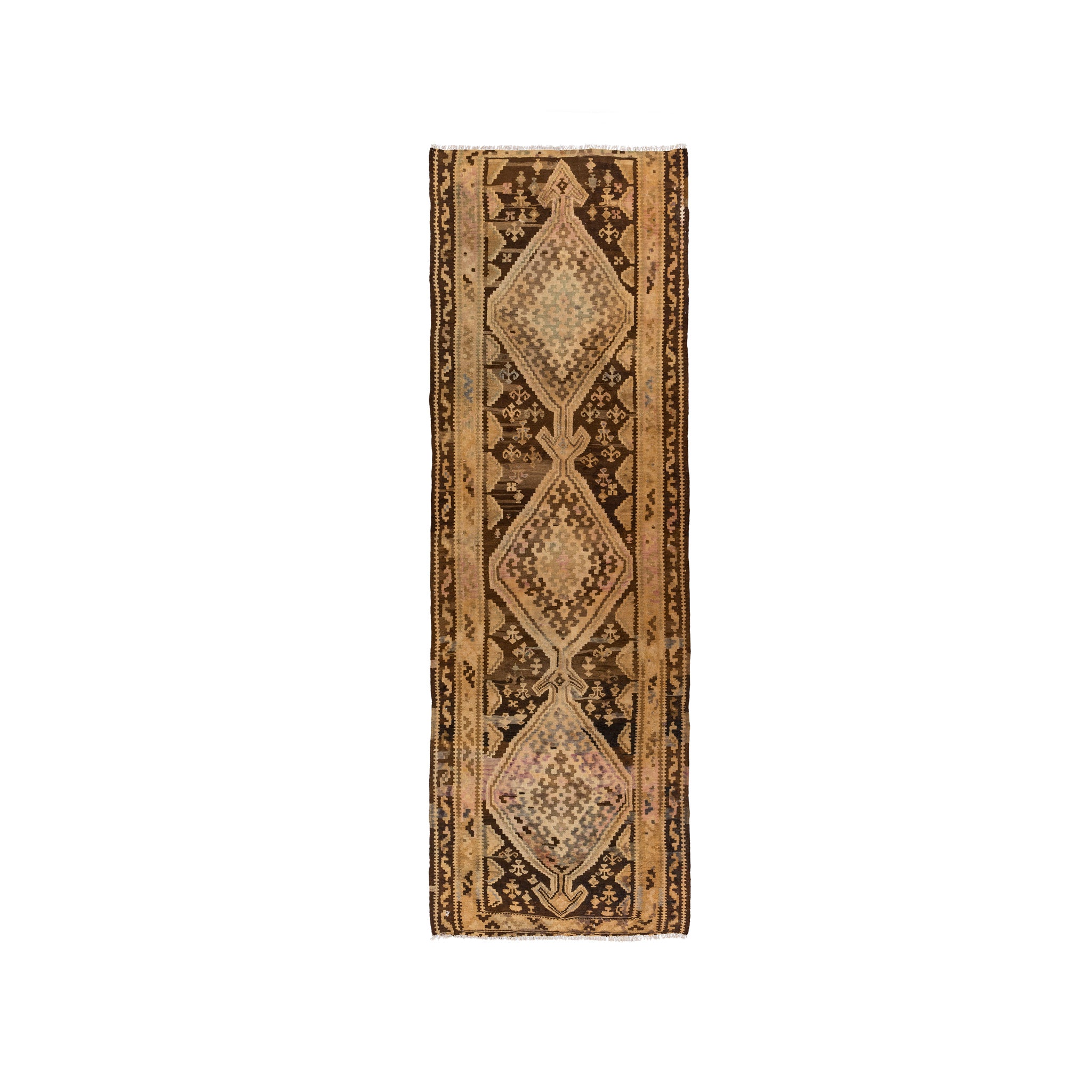 Ardebil Kilim (4.1 x 12.6)ft