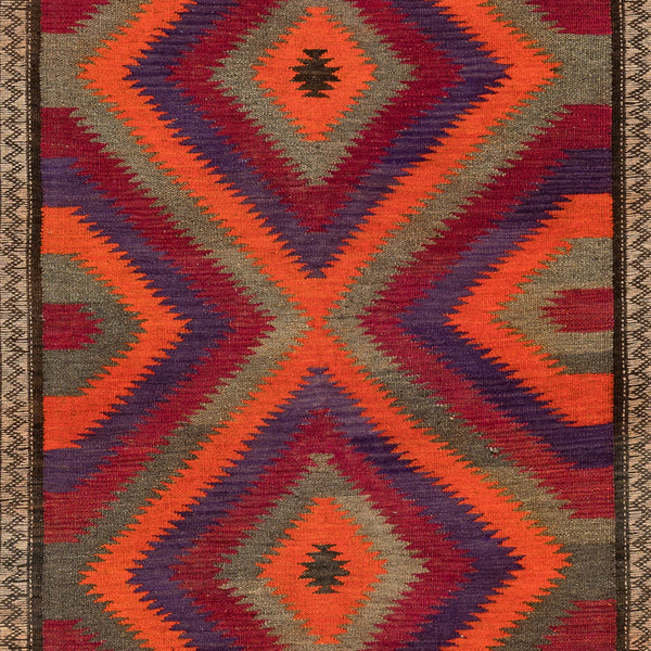 Ardebil Kilim (3.7 x 10.2)ft