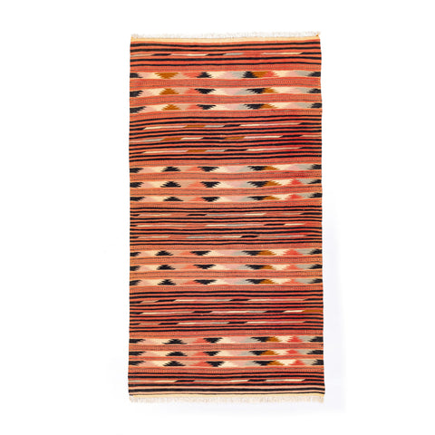 Turkmen Kilim (3.4 x 6.3)ft