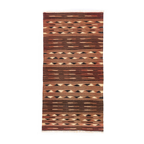 Turkmen Kilim (3.3 x 6.5)ft