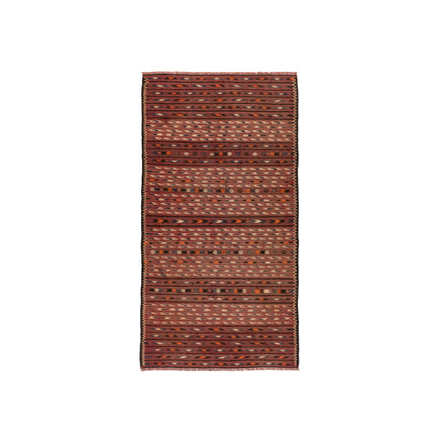 Turkmen Kilim (4.7 x 9.2)ft