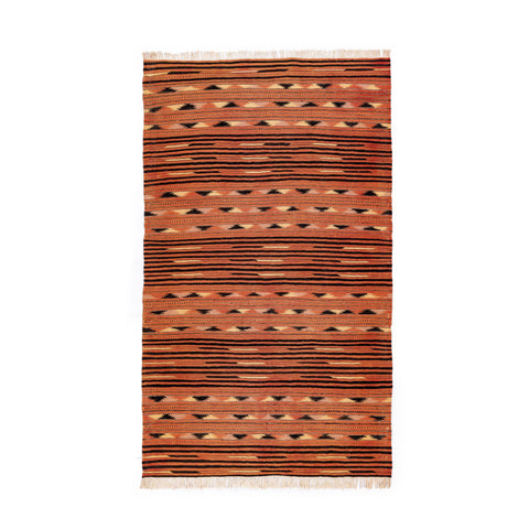 Turkmen Kilim (3.4 x 5.8)ft