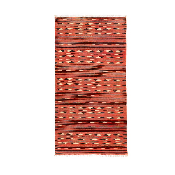 Turkmen Kilim (3.3 x 6.3)ft