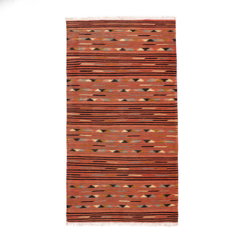Turkmen Kilim (3.4 x 6.2)ft
