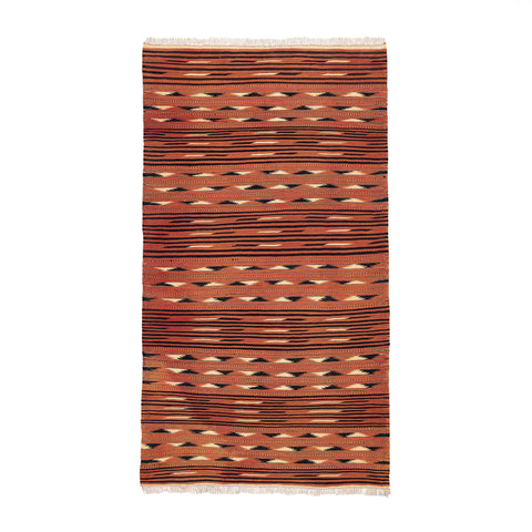 Turkmen Kilim (3.4 x 6.2)ft