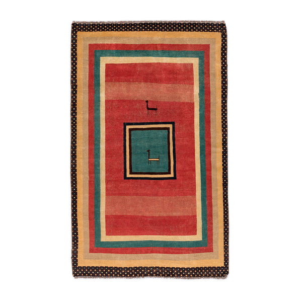 Turkish Gabbeh (4.7 x 7.5)ft