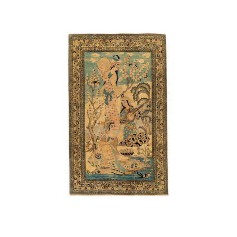 Pictorial Rug (4.6 x 7.3)ft