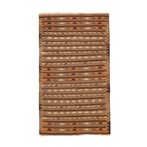 Turkmen Kilim (3.6 x 6.1)ft