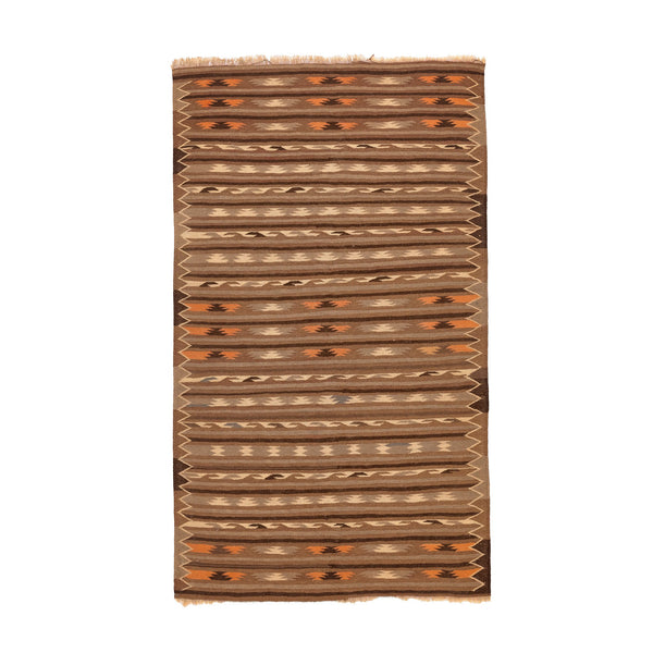Turkmen Kilim (3.6 x 6.1)ft