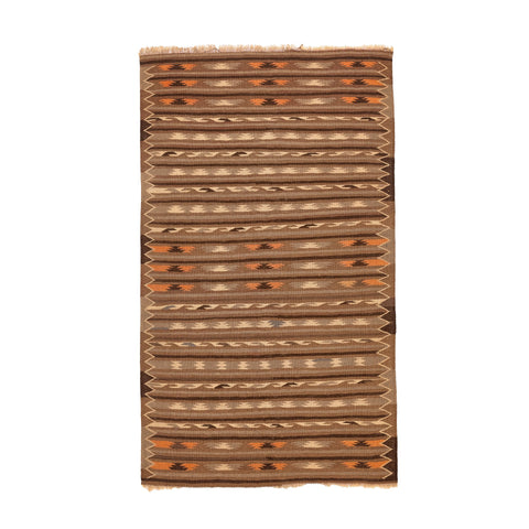 Turkmen Kilim (3.6 x 6.1)ft