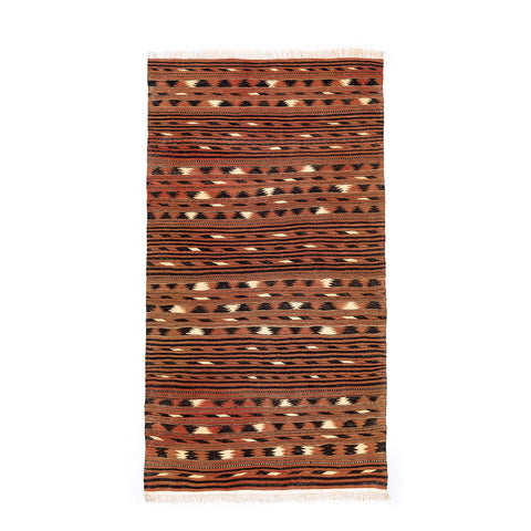 Turkmen Kilim (3.4 x 6.3)ft