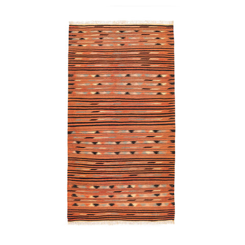 Turkmen Kilim (3.5 x 6.5)ft