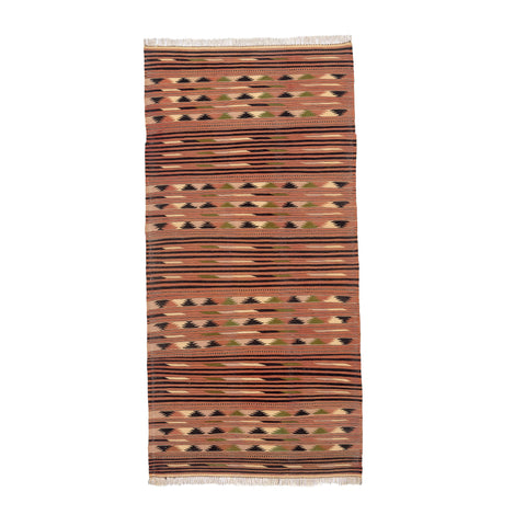 Turkmen Kilim (3.3 x 6.6)ft
