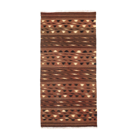 Turkmen Kilim (3.1 x 6.4)ft