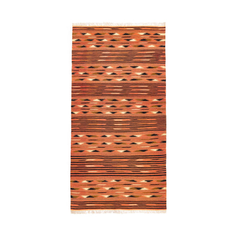 Turkmen Kilim (3.4 x 6.5)ft