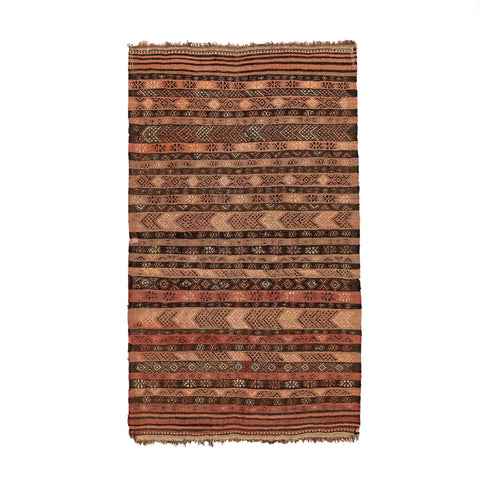 Turkmen Kilim (3.4 x 5.8)ft