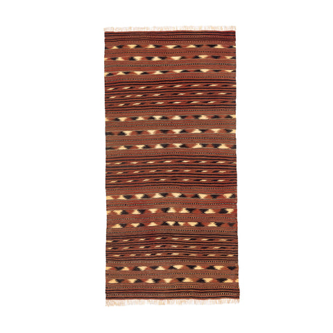 Turkmen Kilim (2.9 x 6.4)ft