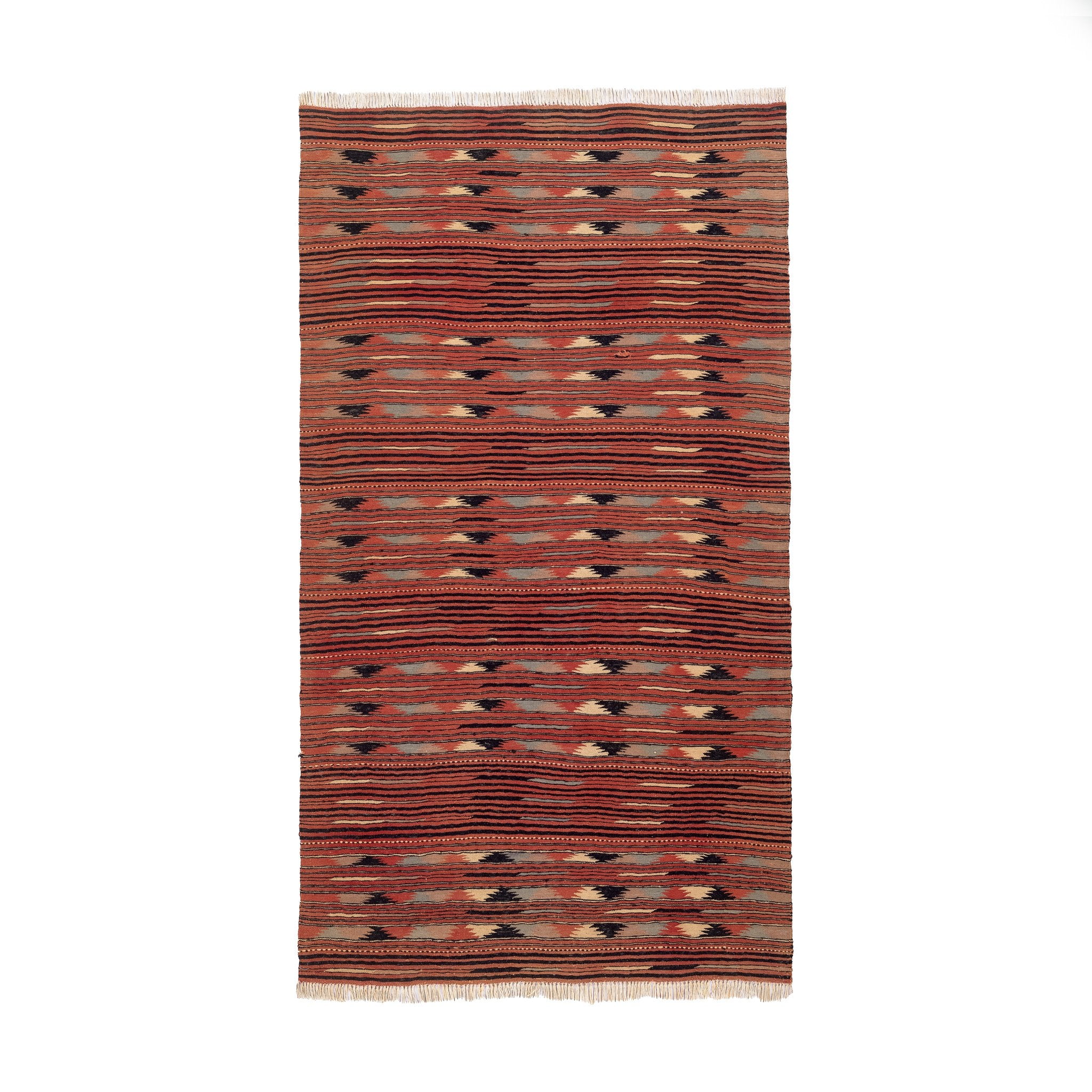 Turkmen Kilim (3.4 x 6.1)ft