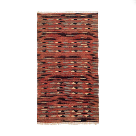 Turkmen Kilim (3.4 x 6.1)ft