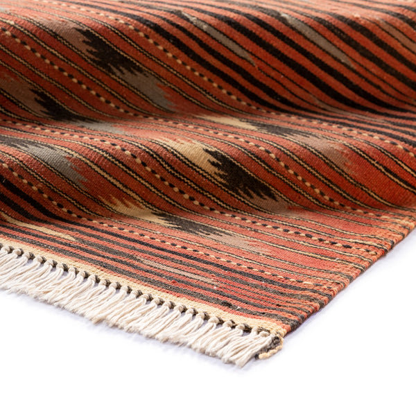 Turkmen Kilim (3.4 x 6.2)ft