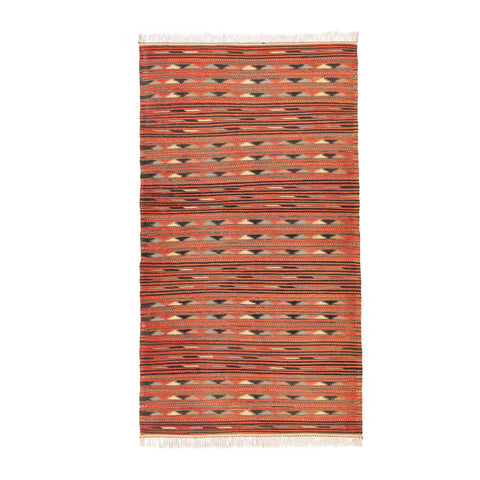 Turkmen Kilim (3.4 x 6.2)ft