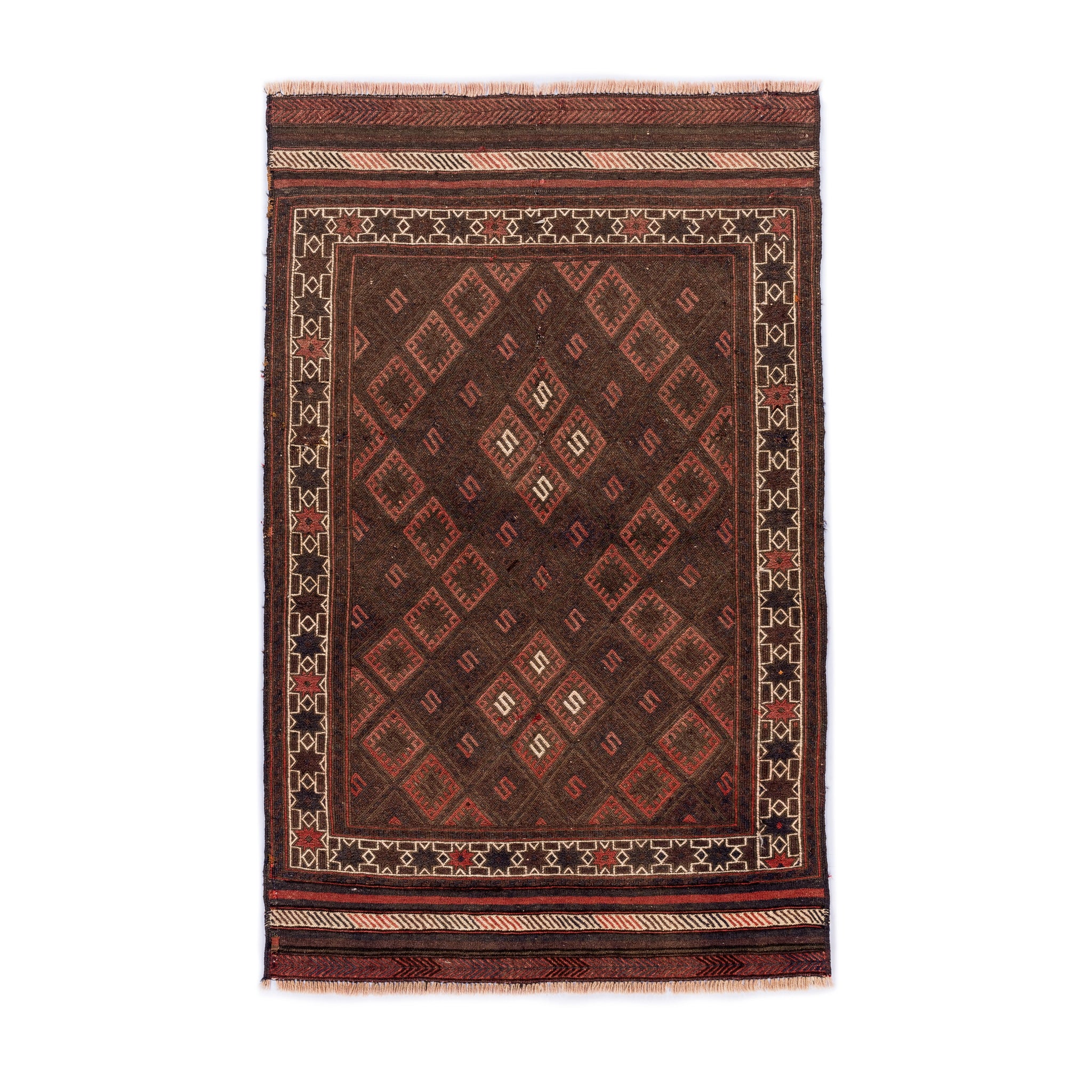 Golbarjasta Kilim (4.2 x 6.6)ft