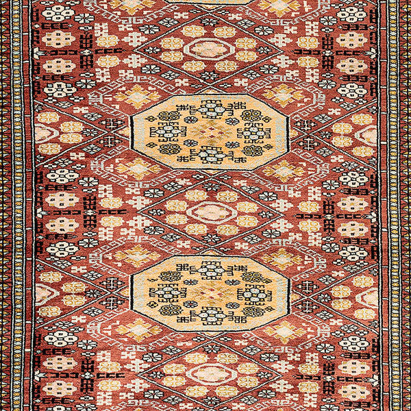 Caucasian Runner (3.1 x 12.3)ft