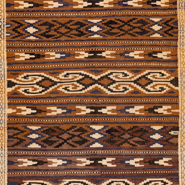 Turkmen Kilim (3.4 x 5.7)ft