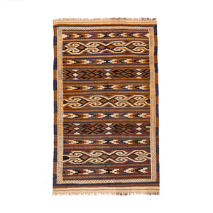 Turkmen Kilim (3.4 x 5.7)ft
