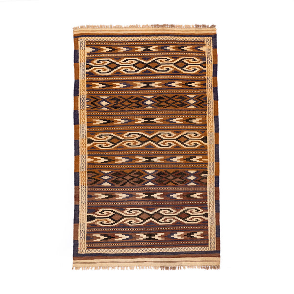 Turkmen Kilim (3.4 x 5.7)ft