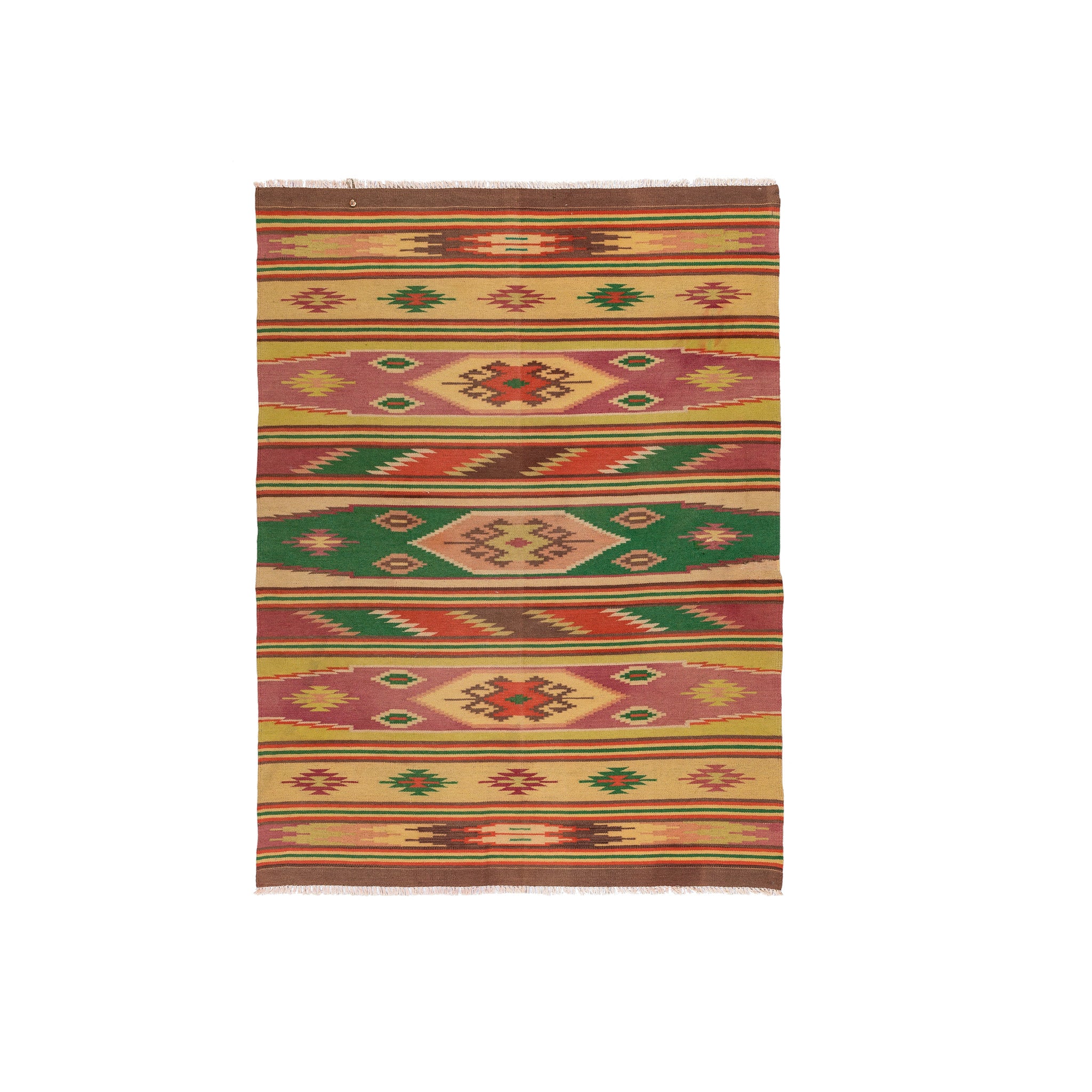 Turkmen Kilim (4.6 x 6.4)ft