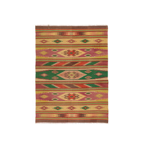 Turkmen Kilim (4.6 x 6.4)ft
