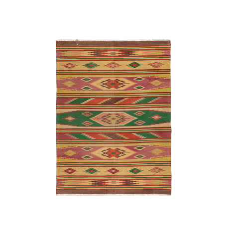 Turkmen Kilim (4.6 x 6.4)ft