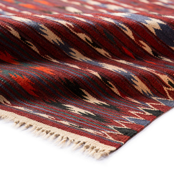 Turkmen Kilim (3.8 x 6.6)ft