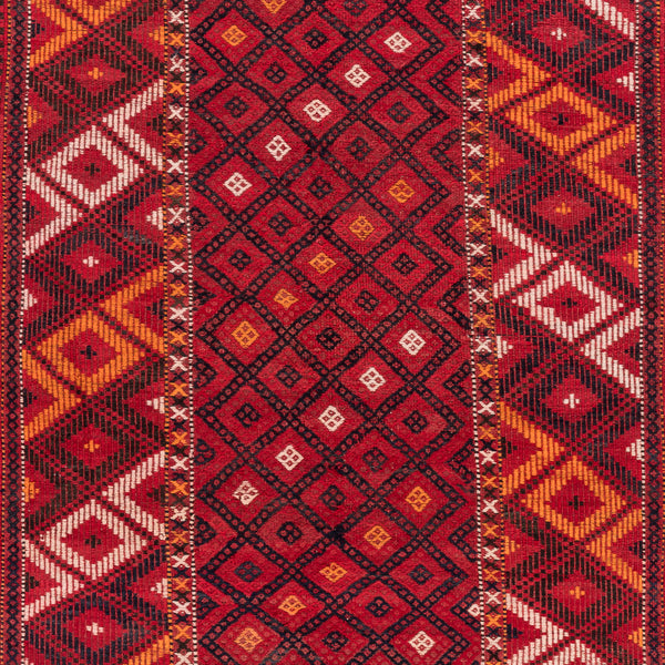 Soumak Kilim (4.9 x 9.5)ft